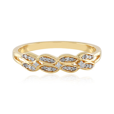 Anello in argento con Diamante I2 (I)