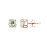 Orecchini in argento con Ametista Verde