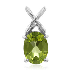 Ciondolo in argento con Peridoto