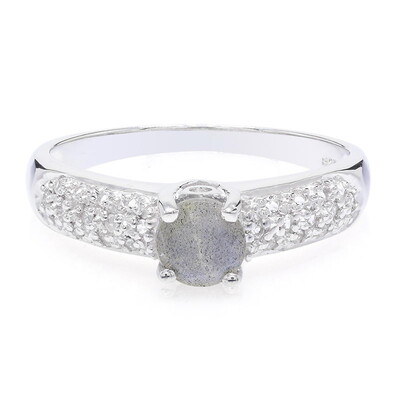 Anello in argento con Spectrolite