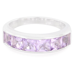 Anello in argento con Ametista Rose de France