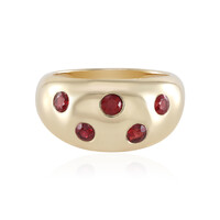 Anello in oro con Rubino Tanzania (de Melo)