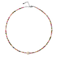 Collana in argento con Perla Keshi