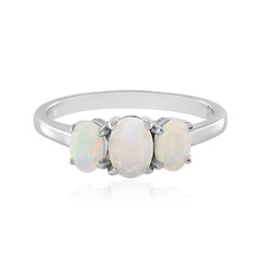 Anello in argento con Opale di Welo