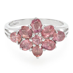 Anello in oro con Zaffiro Padparadscha (non riscaldato) (AMAYANI)