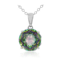 Collana in argento con Quarzo Mistico