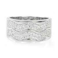 Anello in argento con Zircone