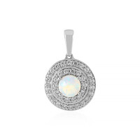 Ciondolo in argento con Opale di Welo