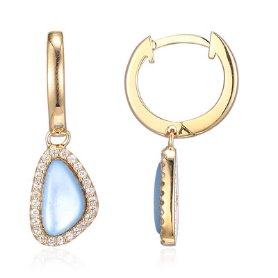 Orecchini in argento con Madreperla