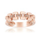 Anello in argento con Diamante Rose de France SI1 di Argyle (Annette)