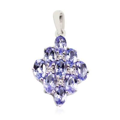Ciondolo in argento con Tanzanite
