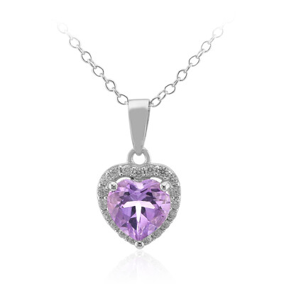 Collana in argento con Ametista Boliviana