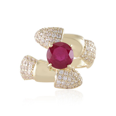 Anello in oro con Rubino del Madagascar (de Melo)