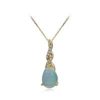 Collana in oro con Opale di Welo AAA (CIRARI)