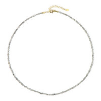 Collana in argento con Diamante Color Argento