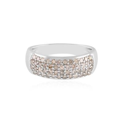 Anello in oro con Diamante Cioccolato I3  (KM by Juwelo)