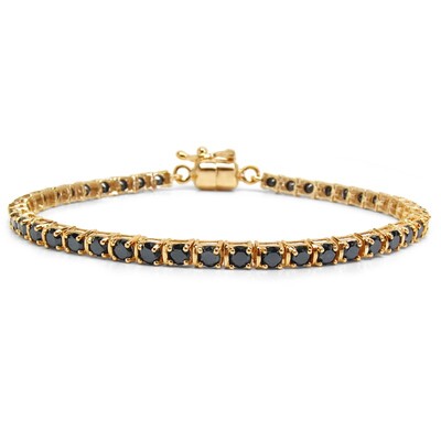Bracciale in oro con Diamante Nero (de Melo)