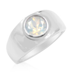 Anello in argento con Quarzo Blue Moon