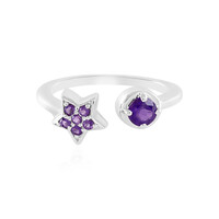 Anello in argento con Ametista