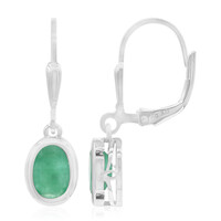 Orecchini in argento con Smeraldo