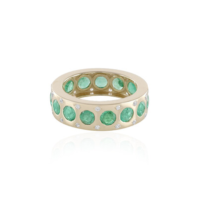 Anello in oro con Smeraldo Russo (de Melo)