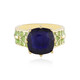 Anello in argento con Zaffiro Blu del Madagascar (Adela Silber)