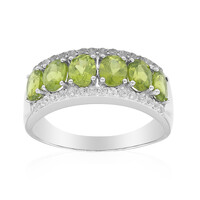 Anello in argento con Idocrasio