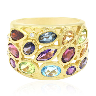 Anello in argento con Ametista