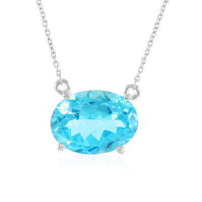 Collana in argento con Topazio Paraiba