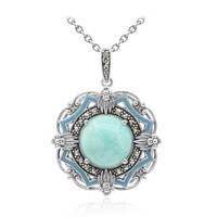 Collana in argento con Amazzonite
