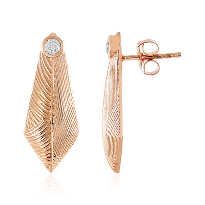 Orecchini in argento con Zircone (MONOSONO COLLECTION)