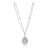 Collana in oro con Diamante IF (D) (CIRARI)