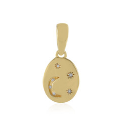 Ciondolo in argento con Diamante I2 (I)