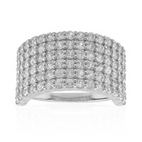 Anello in argento con Zircone