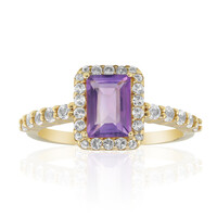 Anello in argento con Ametista