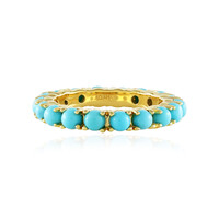 Anello in argento con Turchese Sleeping Beauty (Faszination Türkis)