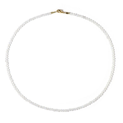 Collana in argento con Pietra di Luna Arcobaleno