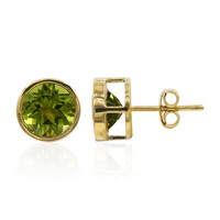 Orecchini in argento con Peridoto
