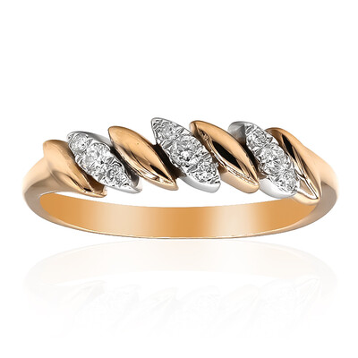 Anello in oro con Diamante I1 (H) (CIRARI)