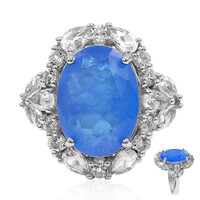 Anello in argento con Quarzo Azzurro