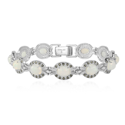 Bracciale in argento con Opale di Welo (Annette classic)