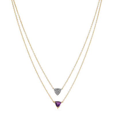 Collana in argento con Ametista