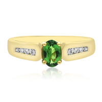 Anello in oro con Tsavorite AAA (CIRARI)
