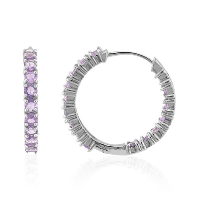 Orecchini in argento con Ametista