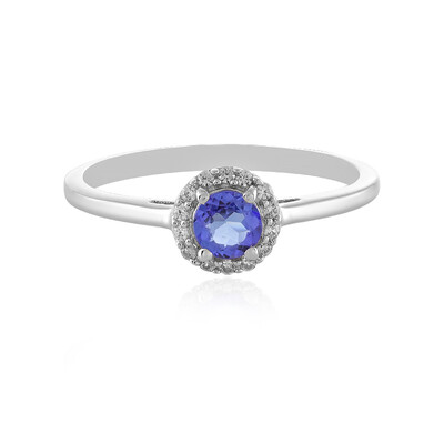 Anello in argento con Tanzanite