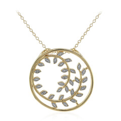 Collana in argento con Diamante I3 (I)