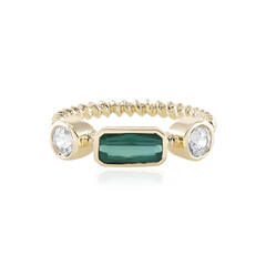 Anello in oro con Indicolite (Adela Gold)