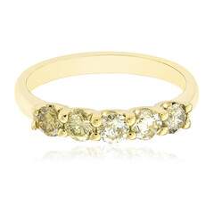 Anello in oro con Diamante Fancy SI2 (CIRARI)