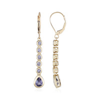 Orecchini in oro con Tanzanite (KM by Juwelo)