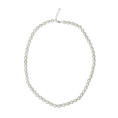 Collana in argento con Perla di Acqua Dolce (TPC)